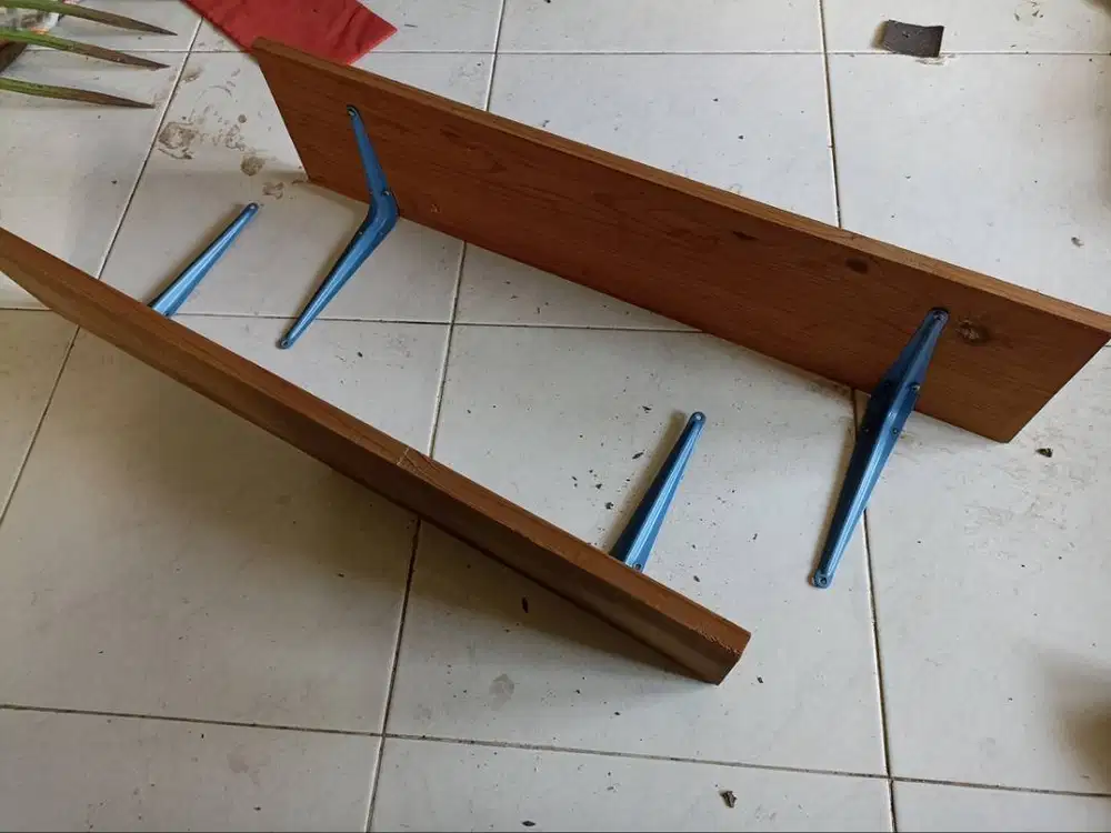 IKEA Rak Dinding Hambal Kayu 2 pcs