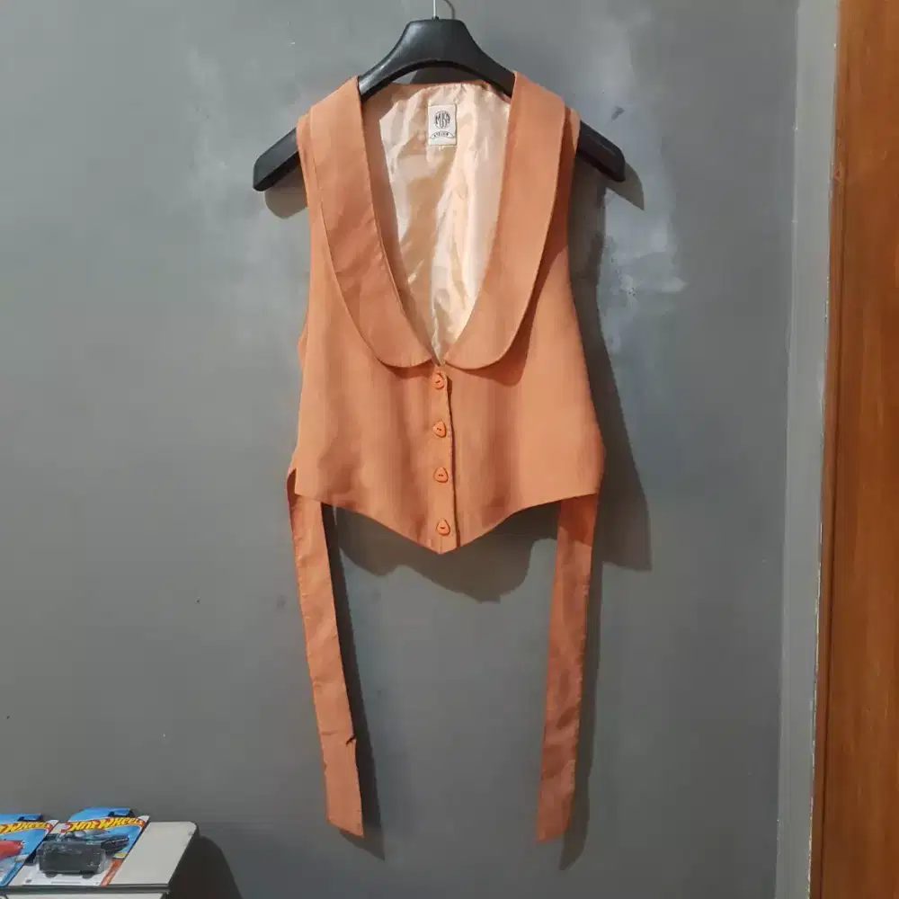 Rompi Vest Wanita Formal Atelier Atasan Outer Cewe Perempuan Cewek