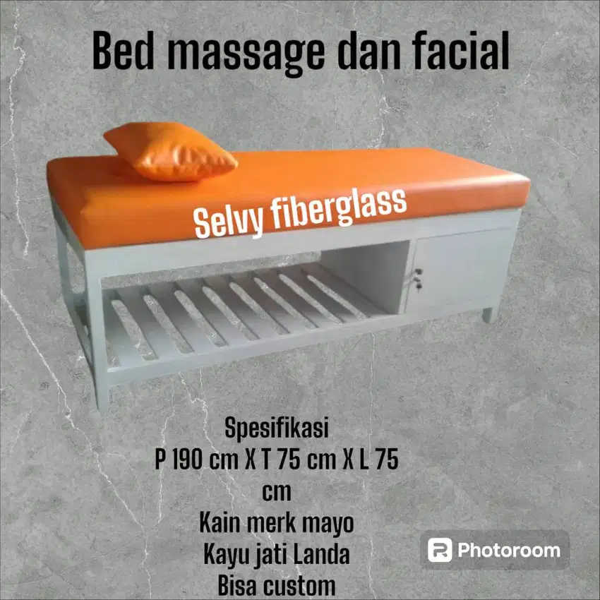 bed massage dan facial,,meja pijat,,bisa custom