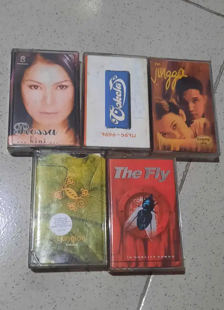 Jual kaset pita original (preloved) lagu indonesia