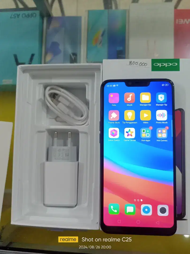 OPPO A3s 6/128 Bekas lengkap normal mulus bisa Tukar Tambah