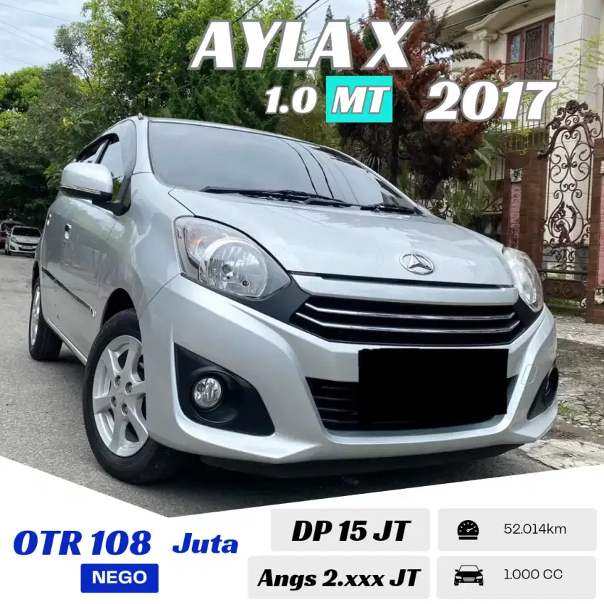 Daihatsu Ayla 1.0 X MT 2017