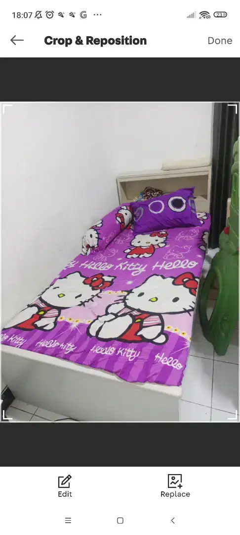 Kasur anak dengan dipan
