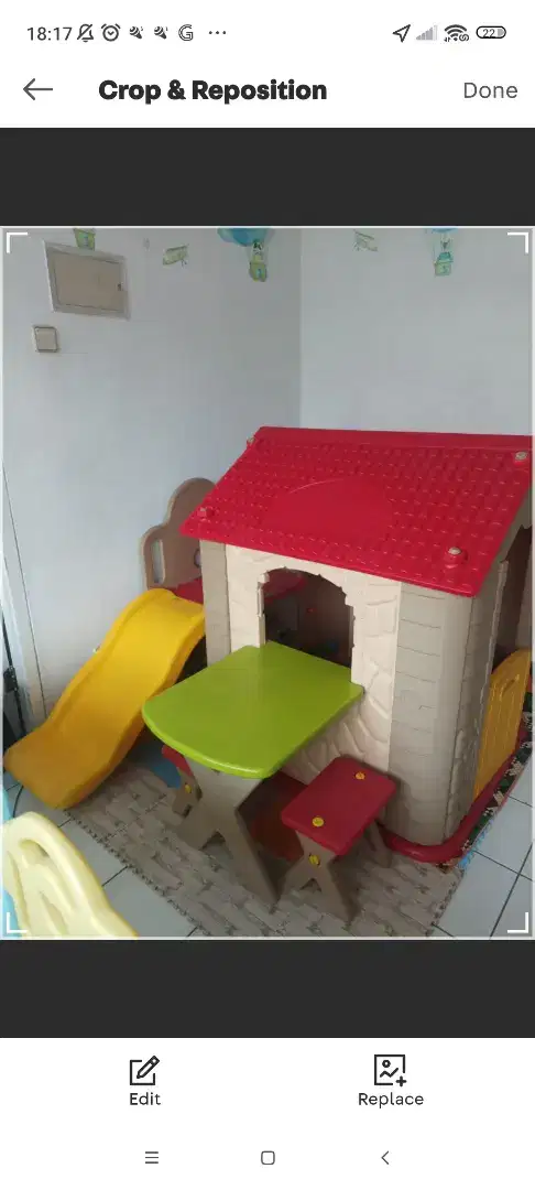 Pretend house rumah rumahan