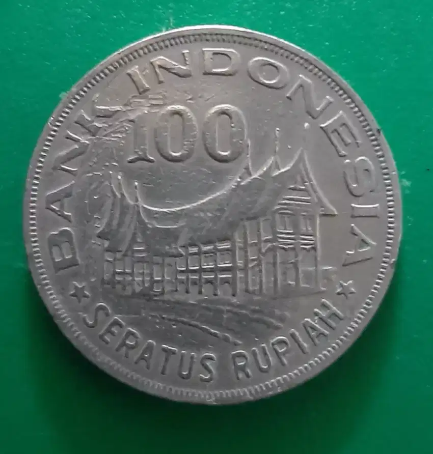 Uang koin 100 jadul
