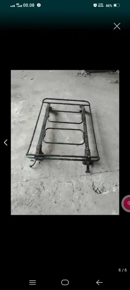 Rak atas bagasi mobil