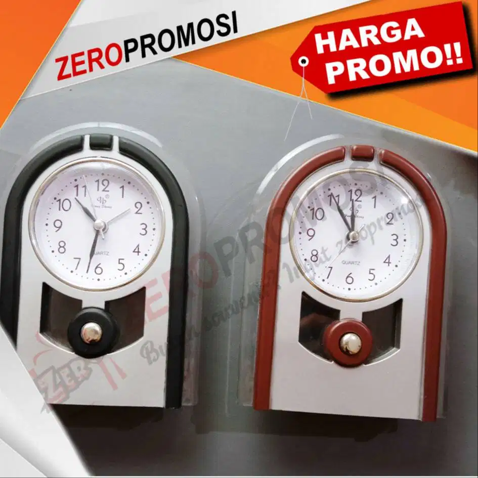 Souvenir Fungsional Jam Meja Minimalis JMP-820 Simpel dan Berkelas