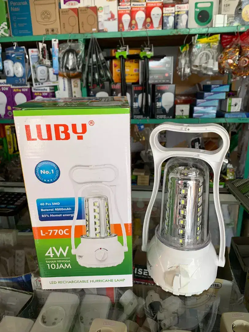 Lampu Emergency LED Luby Lampu Lentera Led Emergency Luby Petromak