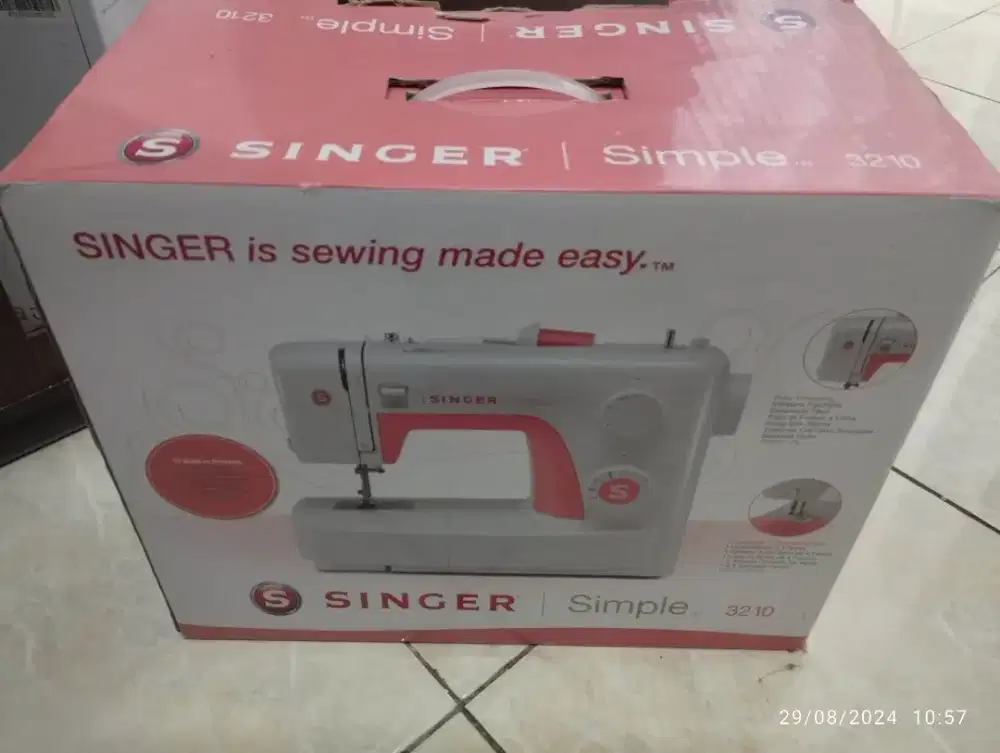 Mesin jahit portabel singer 3210