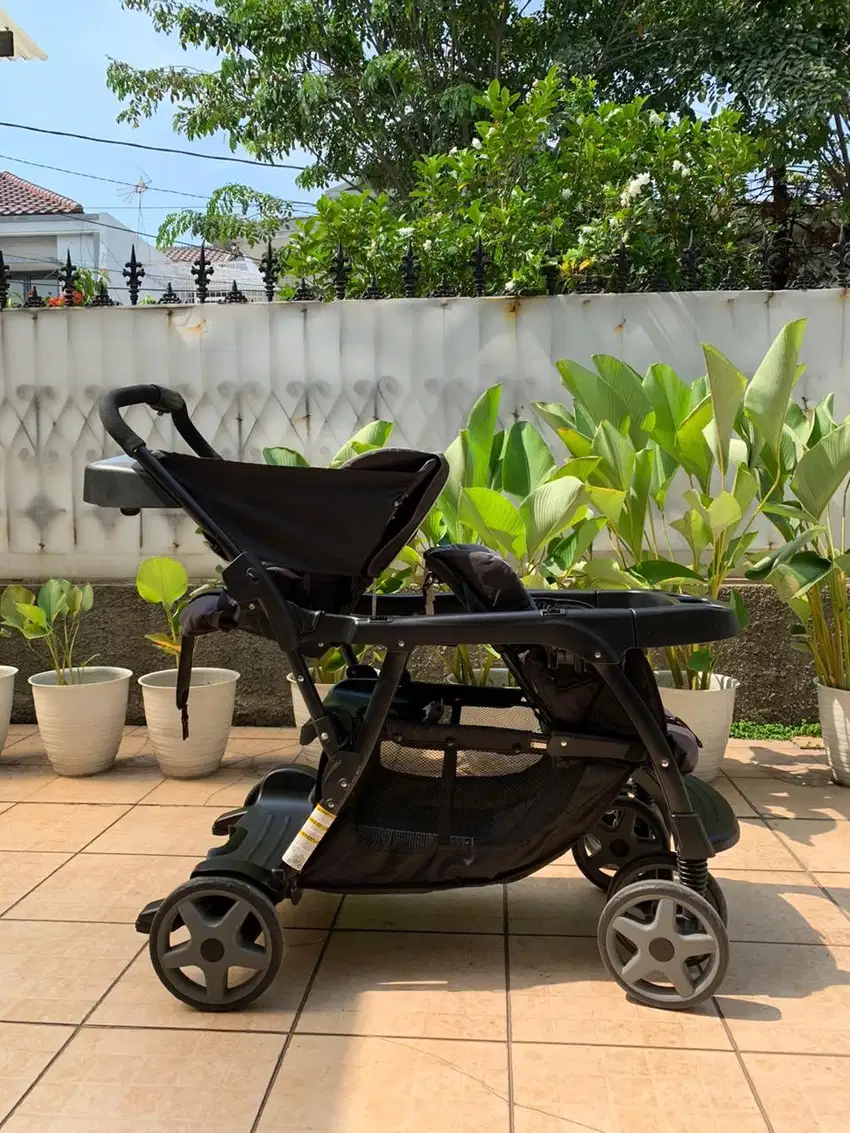 Dijual cepat Stroller Graco Double Seat Ready2grow