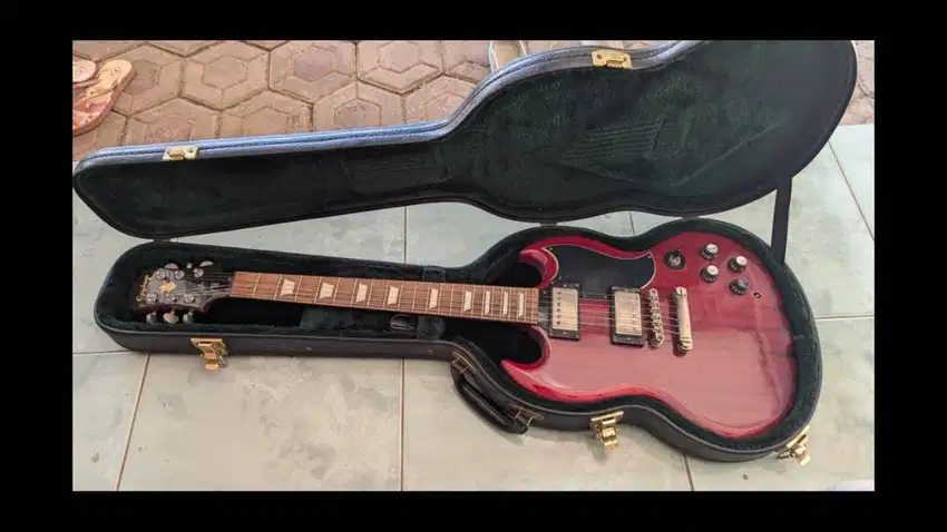 Jual BU Epiphone SG Standard 60s Red Cherry Original bukan KW