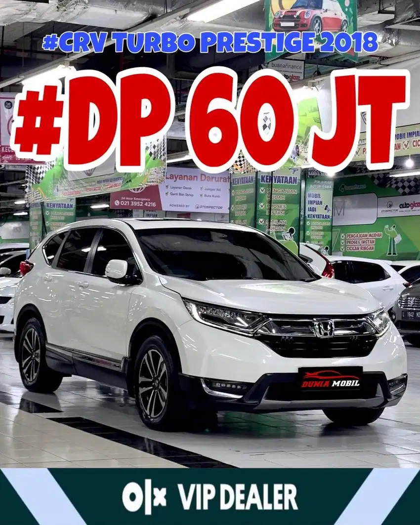 [DP 60JT] CRV 1.5 PRESTIGE 2018 NIK 2017 Pajero Fortuner 2019 2016