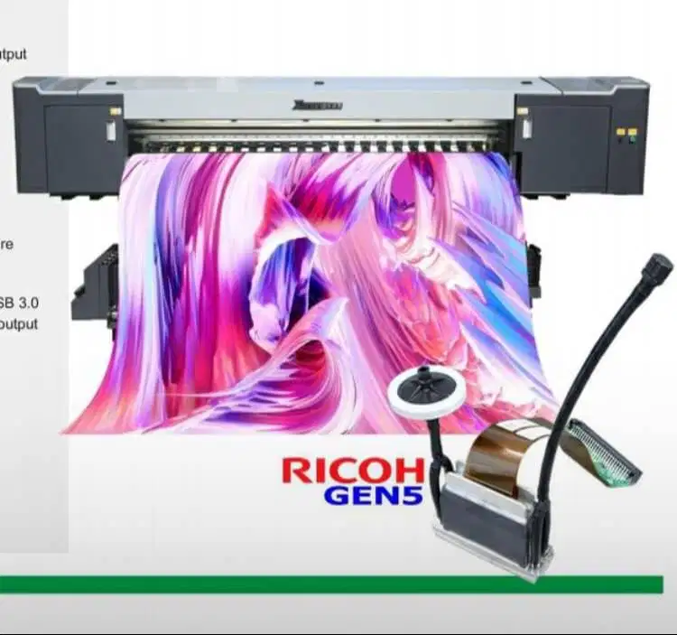 Mesin UV Gel Roll to Roll ( Bisa Cetak matte dan glossy )