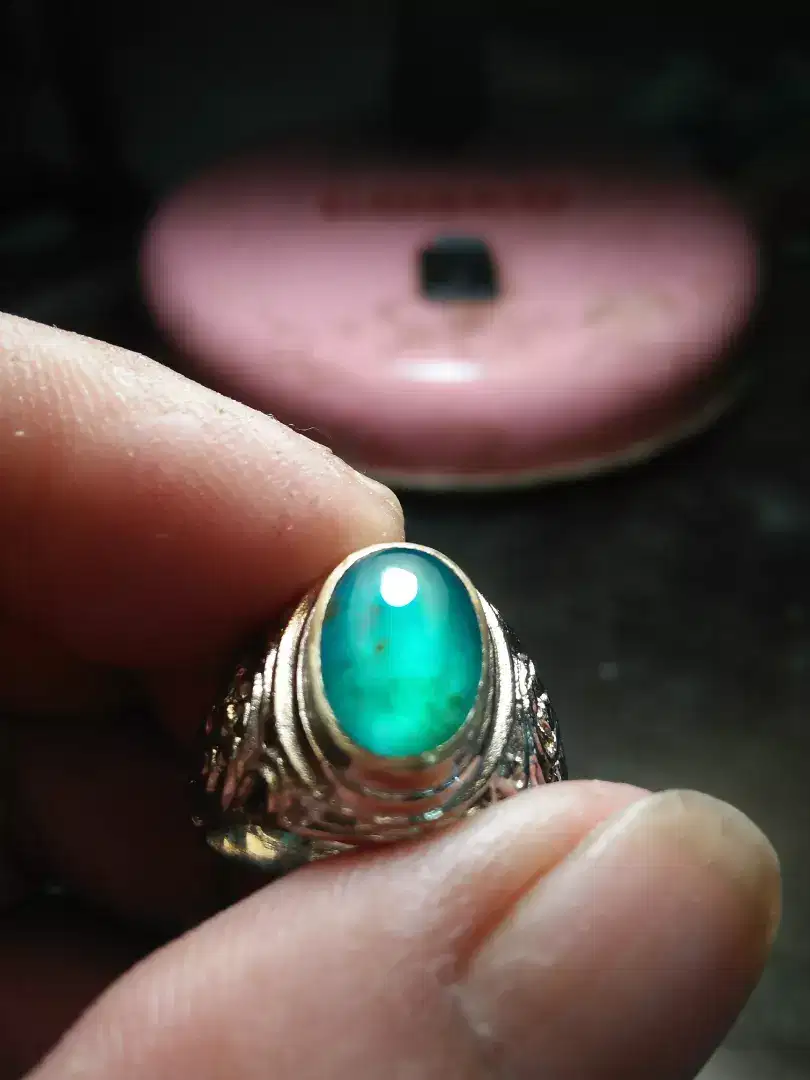 cincin bacan doko metalik giwang