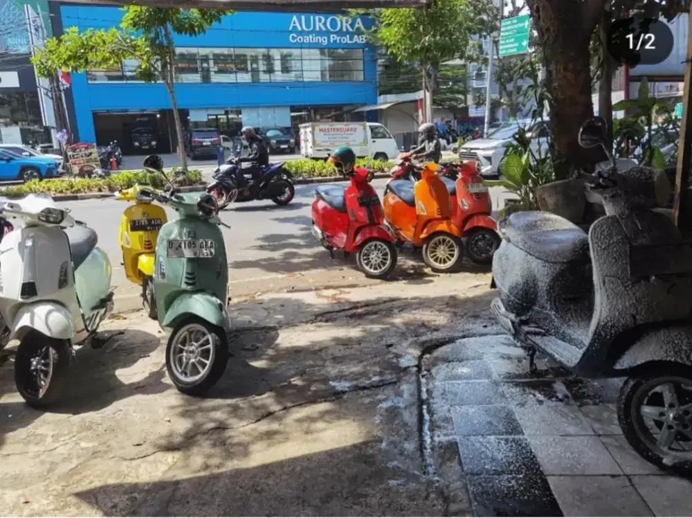 OB / tukang cuci motor