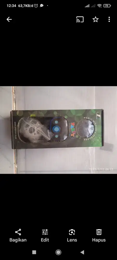 Hp Polytron ada bola speaker nya