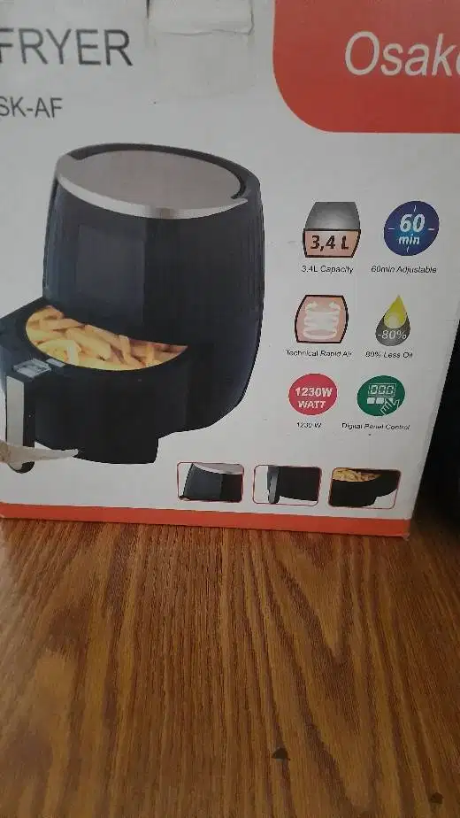 Air fryer merk osako
