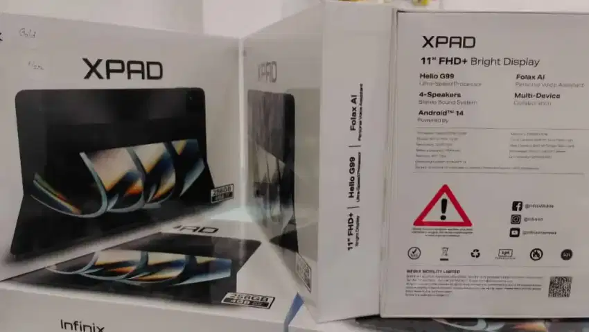 Infinix XPad LTE / WiFi Only 4GB+256GB BNIB Garansi Resmi Indonesia