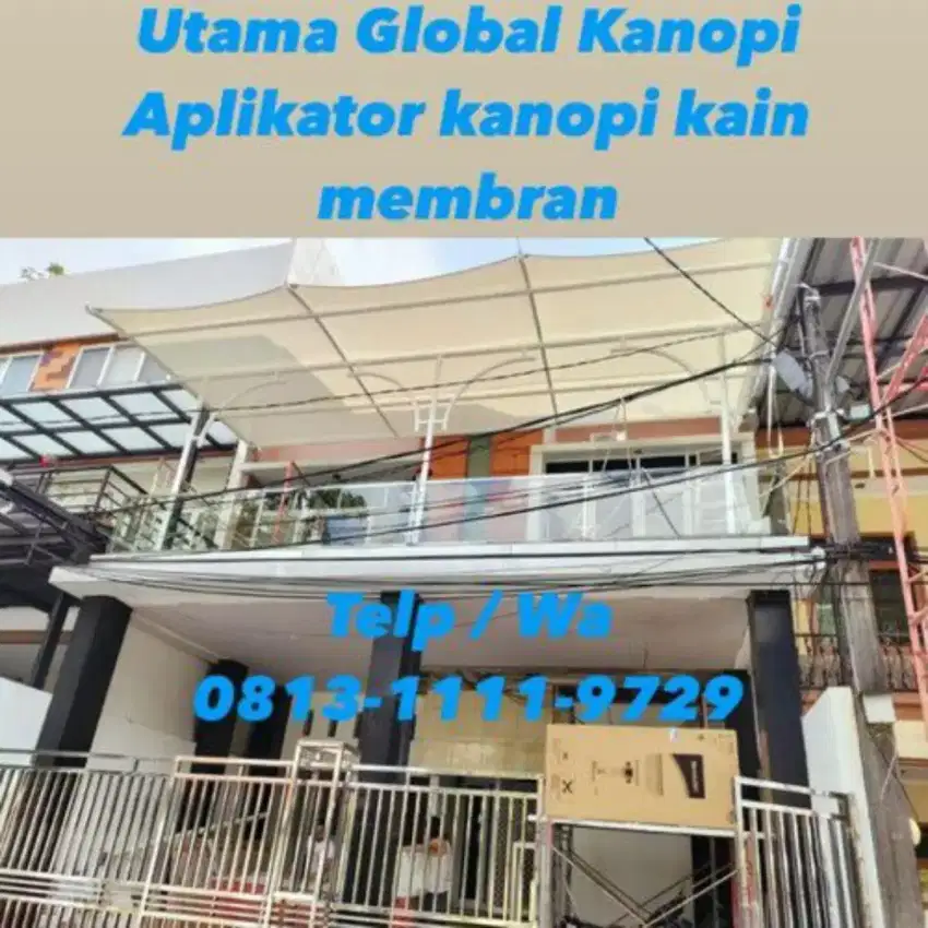 Harga Pasang Kanopi Membrane area Kalimantan Barat