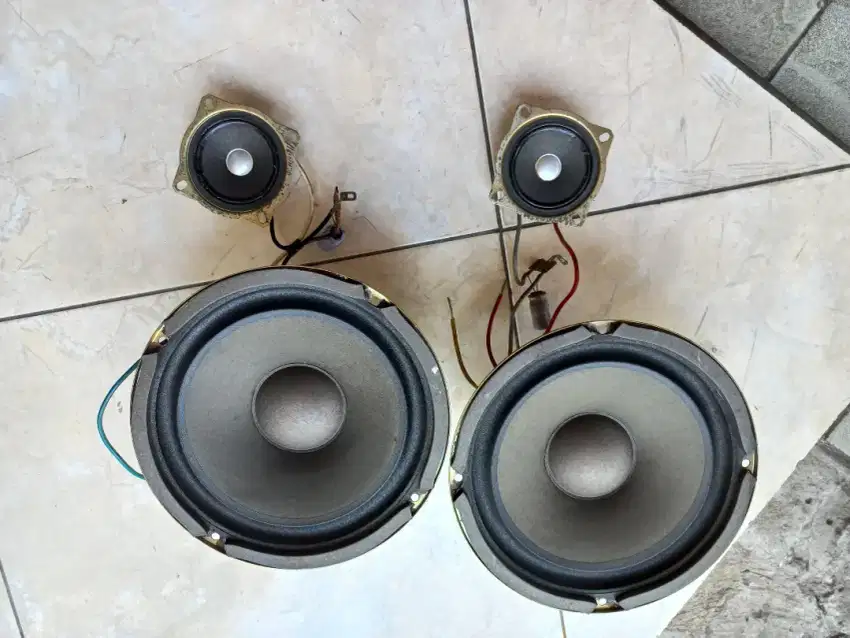 Speaker 7  dan 2,5 inch asli japan bekas Cinema TV