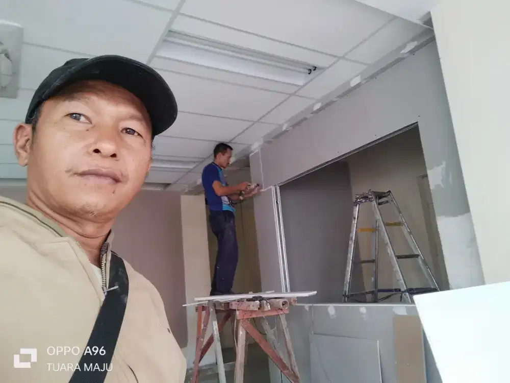 Spesialis Pasang Plafond Gyptile Rangka Crosstee Mdl 60 x120, Terbaru