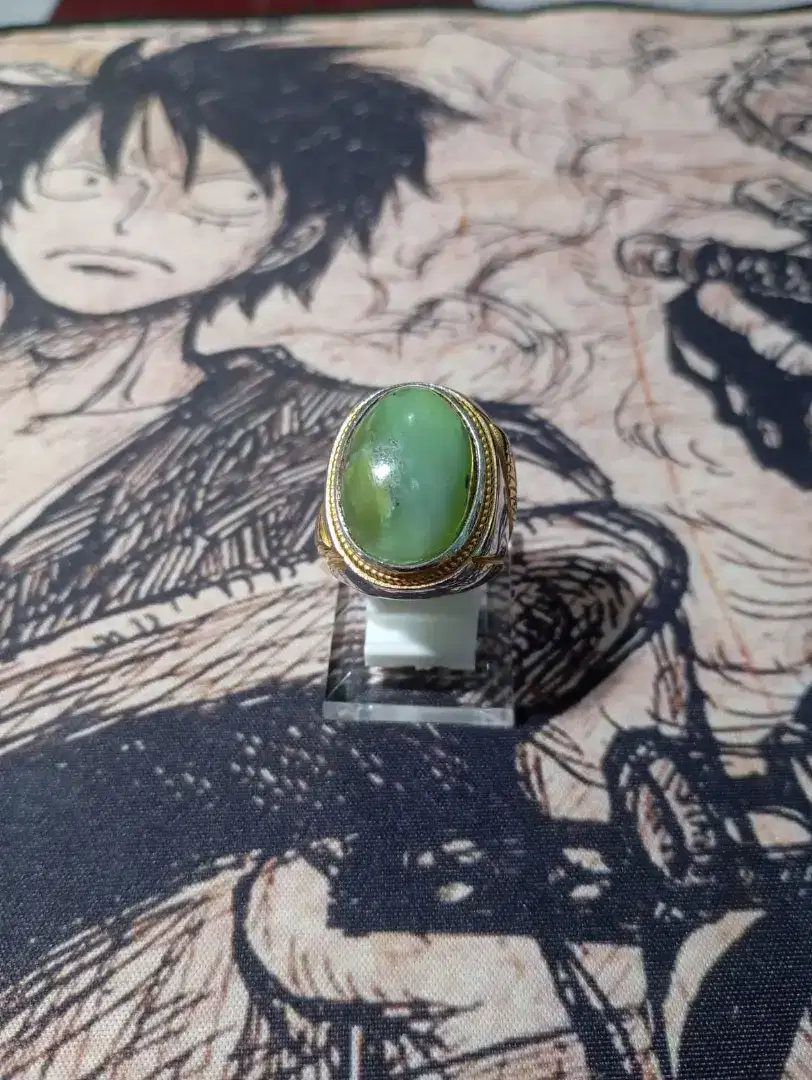 Batu Cincin Giok Nefrite Jade Aceh