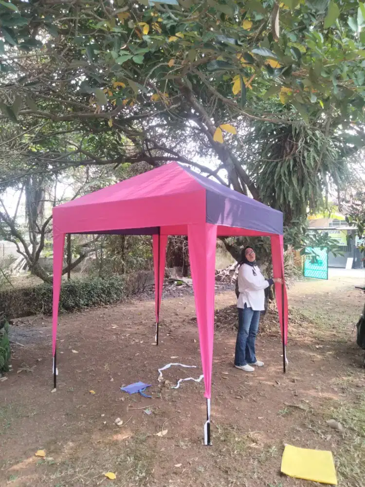 TENDA BAZAR 2 * 2 FULLSET TINGGAL PAKAI SAJA