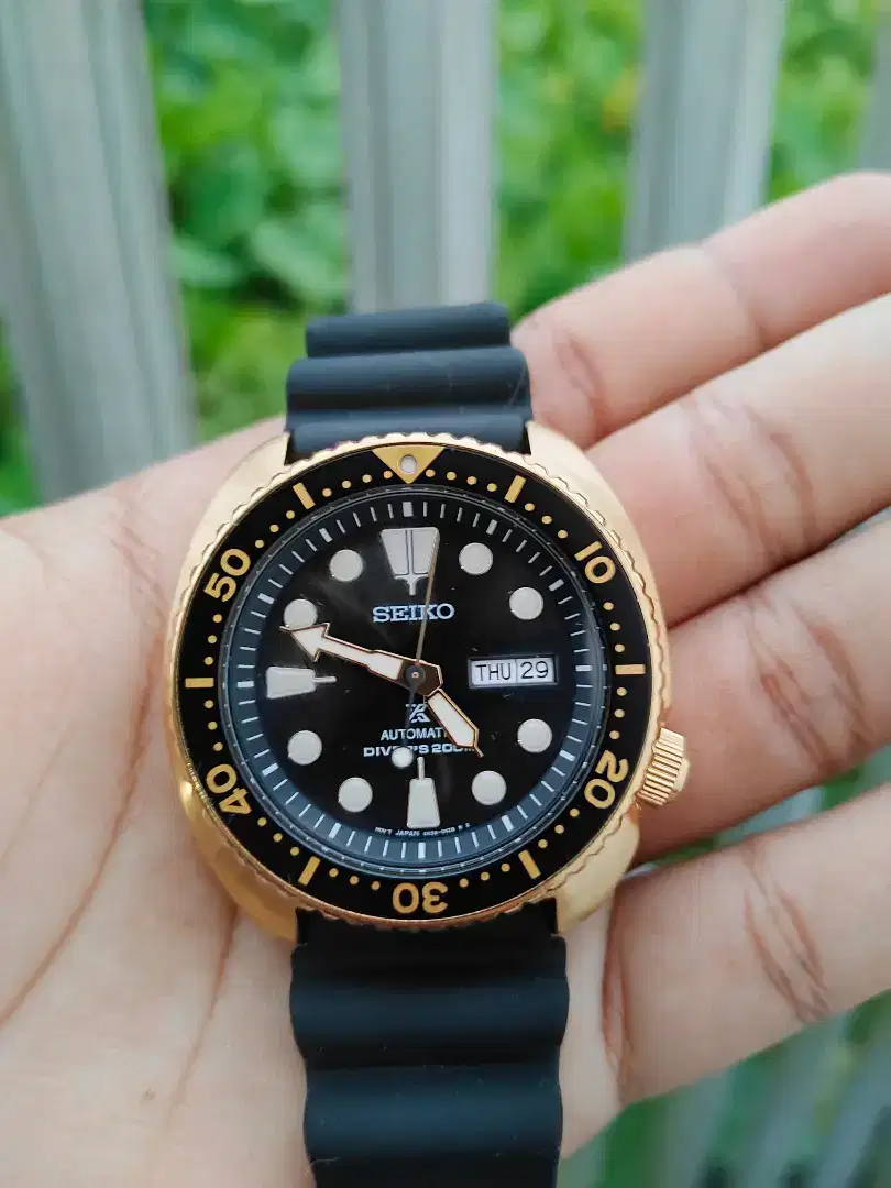 Seiko Prospex SRPC44 Turtle Gold