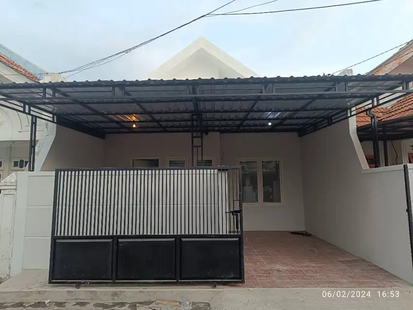 Rumah modern minimalis full renov di Nirwana Eksekutif dekat Rungkut