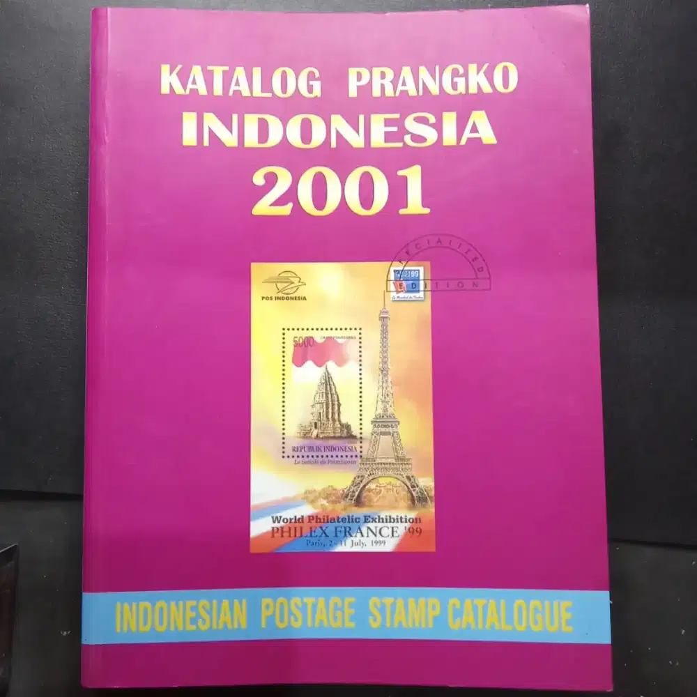 Katalog prangko Indonesia tahun 2001