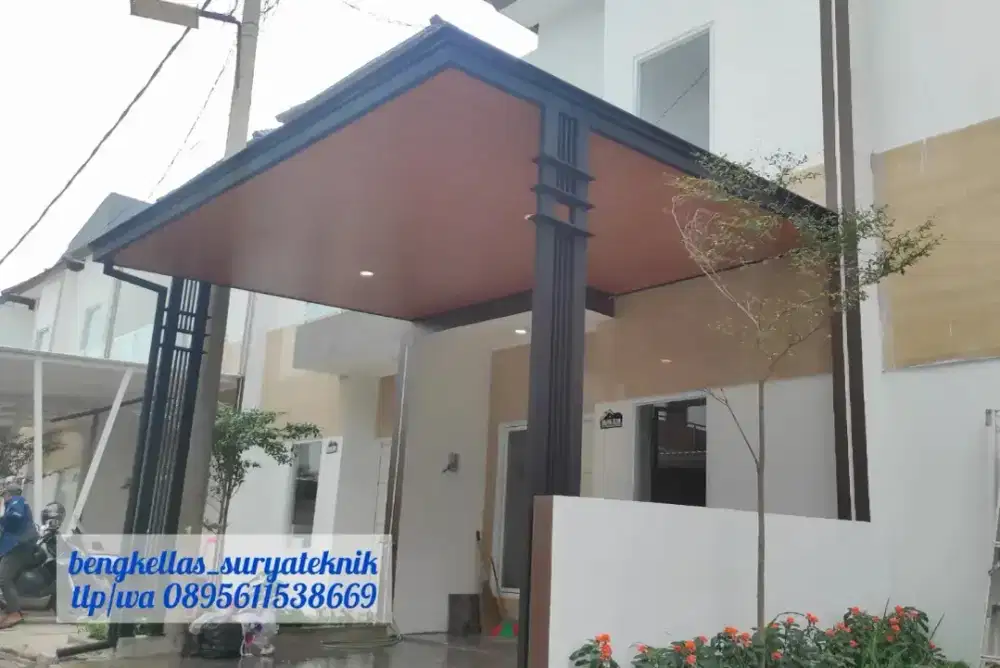 Kanopi atap alderon plafon pvc