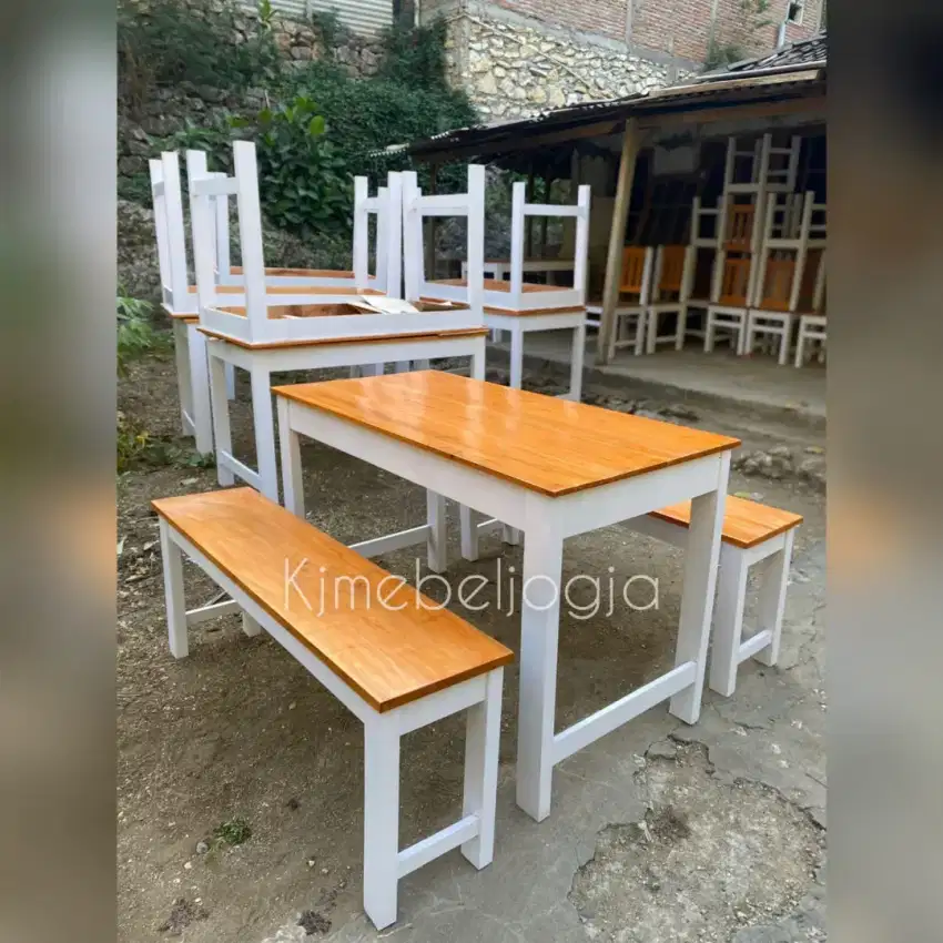 Promo meja kursi set makan