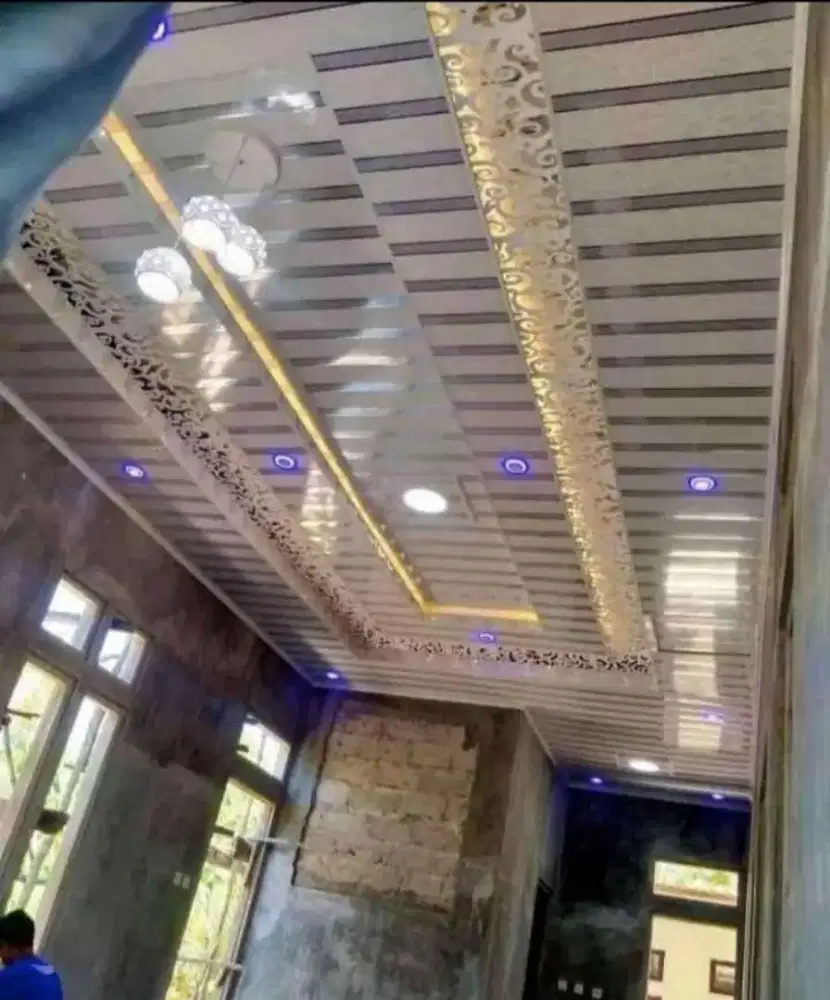 Plafon pvc terpasang murah