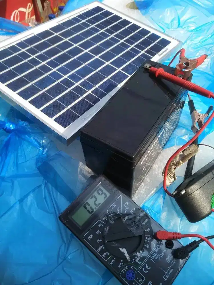 Solar Panel 10W Mitsuyama Papan Tenaga Surya Matahari 10 Watt 10WP