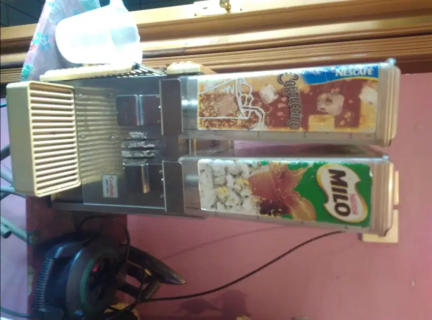 Obral Dijual Dispenser minuman / Milo Twin bowl Cratchoo Italy.