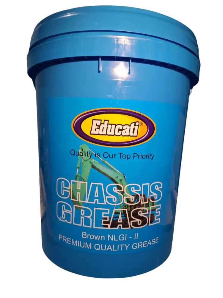 Gemuk/Grease Chassis Educati (15 kg) Brown/Cokelat untuk cegah karat.