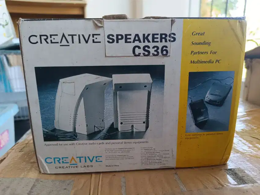 Creative Passive Speaker CS36 Koleksi Lengkap Box