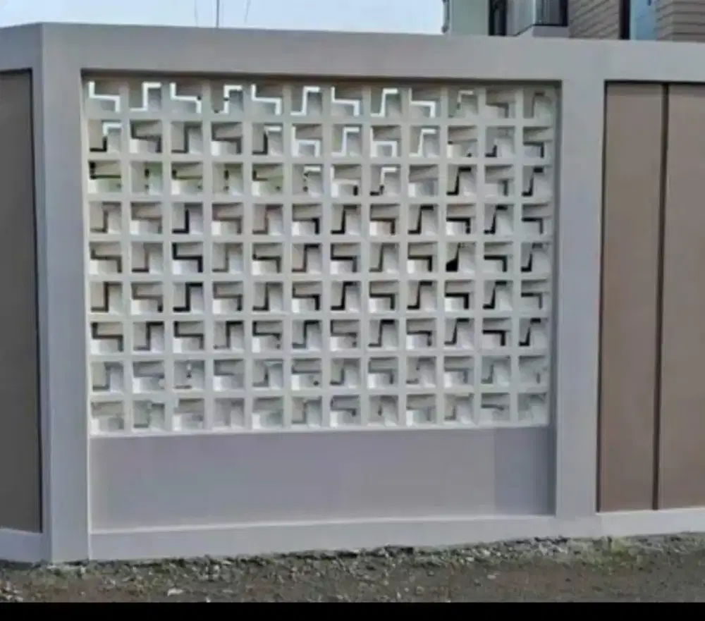 Roster beton minimalis