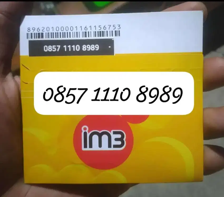 nomor cantik indosat rapi 8989