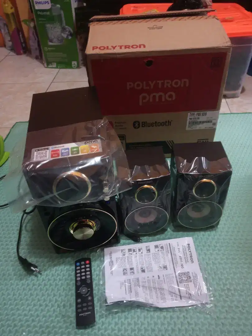 Speaker polytron PMA 9310 baru