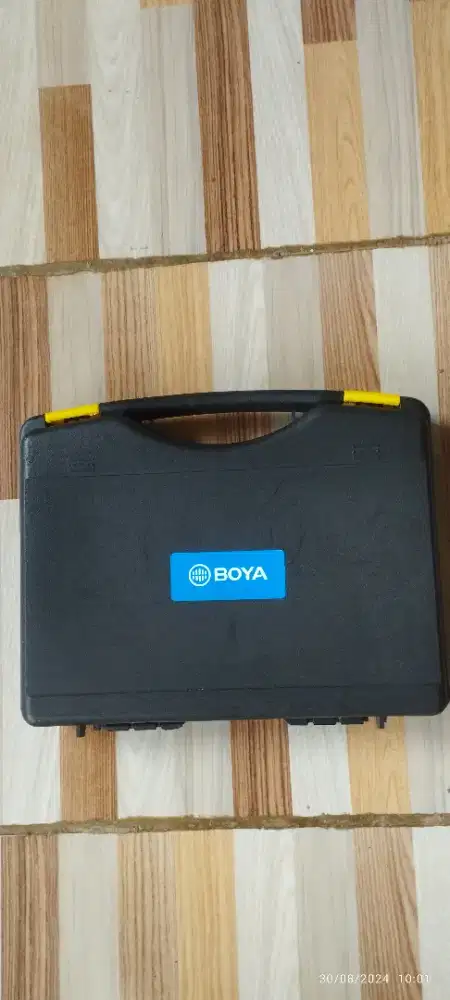AUDIO WIRELESS MERK BOYA DUAL CHANNEL