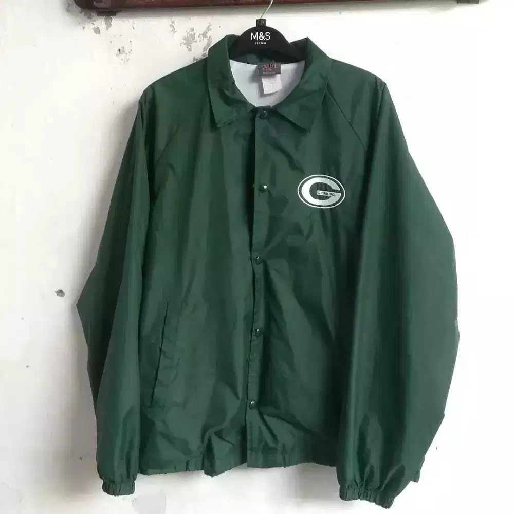 Vtg Coach jaket skate grind inc
