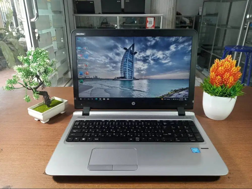 Laptop HP Probook 450 G Build Up  Ram 4 GB HDD 500 GB Layar Luas