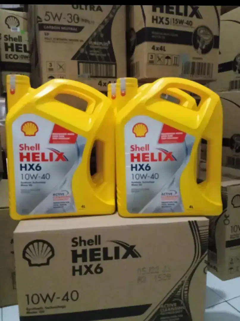 Jual oli Shell helix hx 6