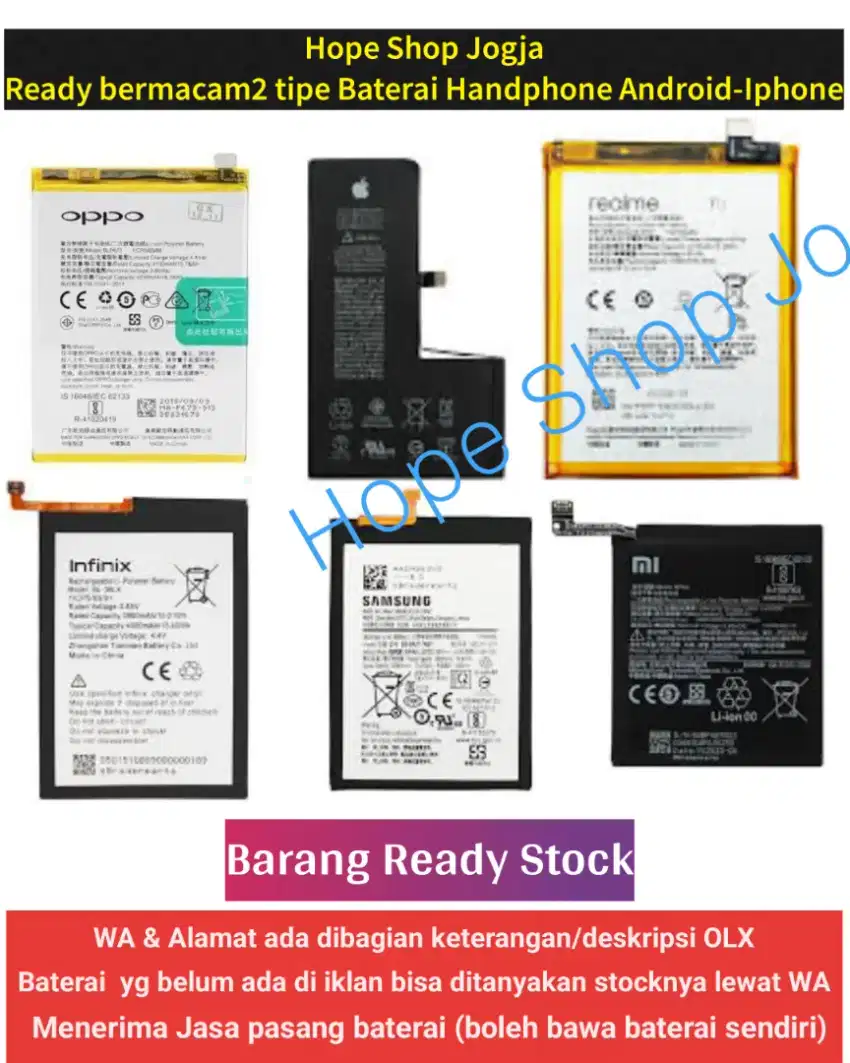 Baterai Samsung J2 prime/Grand prime /J2 core/J3-2016/J320/J2 pro
