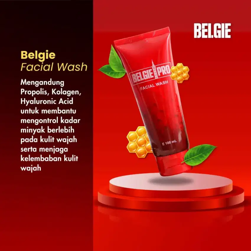 Belgie Pro 100 ml Sabun Wajah dengan Propolis Kolagen 3008