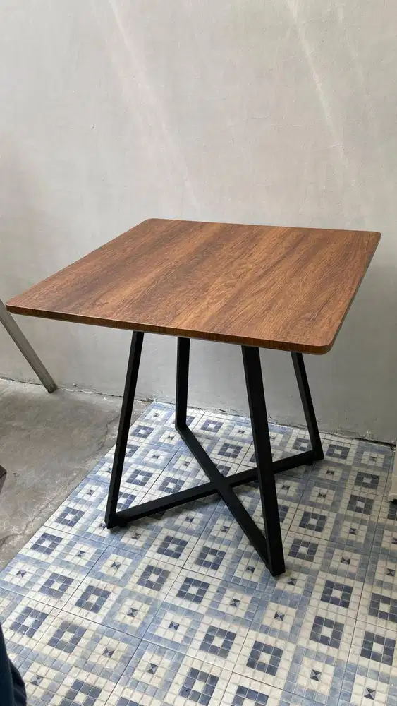 Dinning Set Industrial Style - Meja Makan 2 seaters