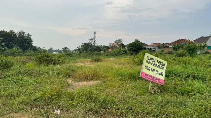 Dijual tanah 566M lokasi di Belakang Perumnas Way Kandis