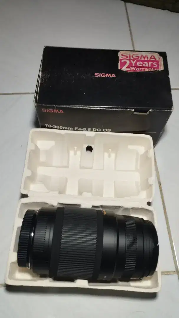 Sigma 70-300 f4-5.6 DG OS untuk kamera CANON