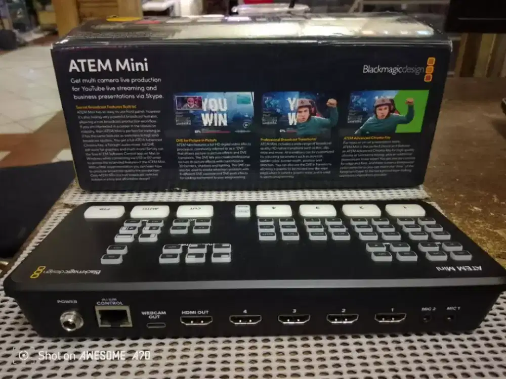 Black magic atem mini